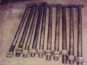 T Head Foundation Bolt